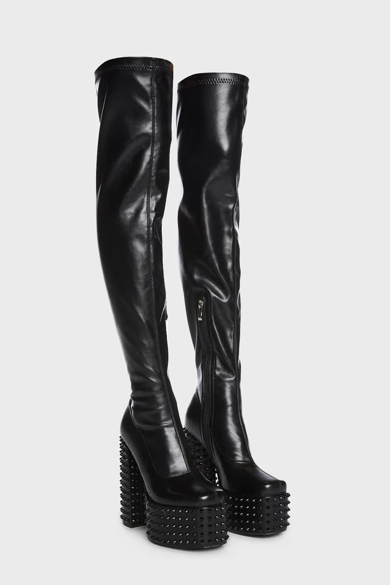 Active Thigh High Boots