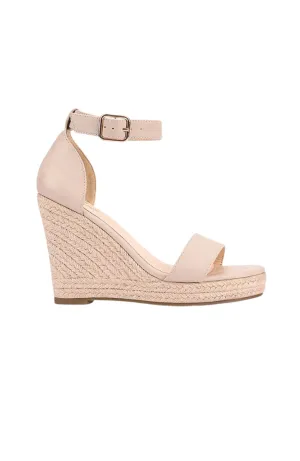 Amena Rope Wedge Blush