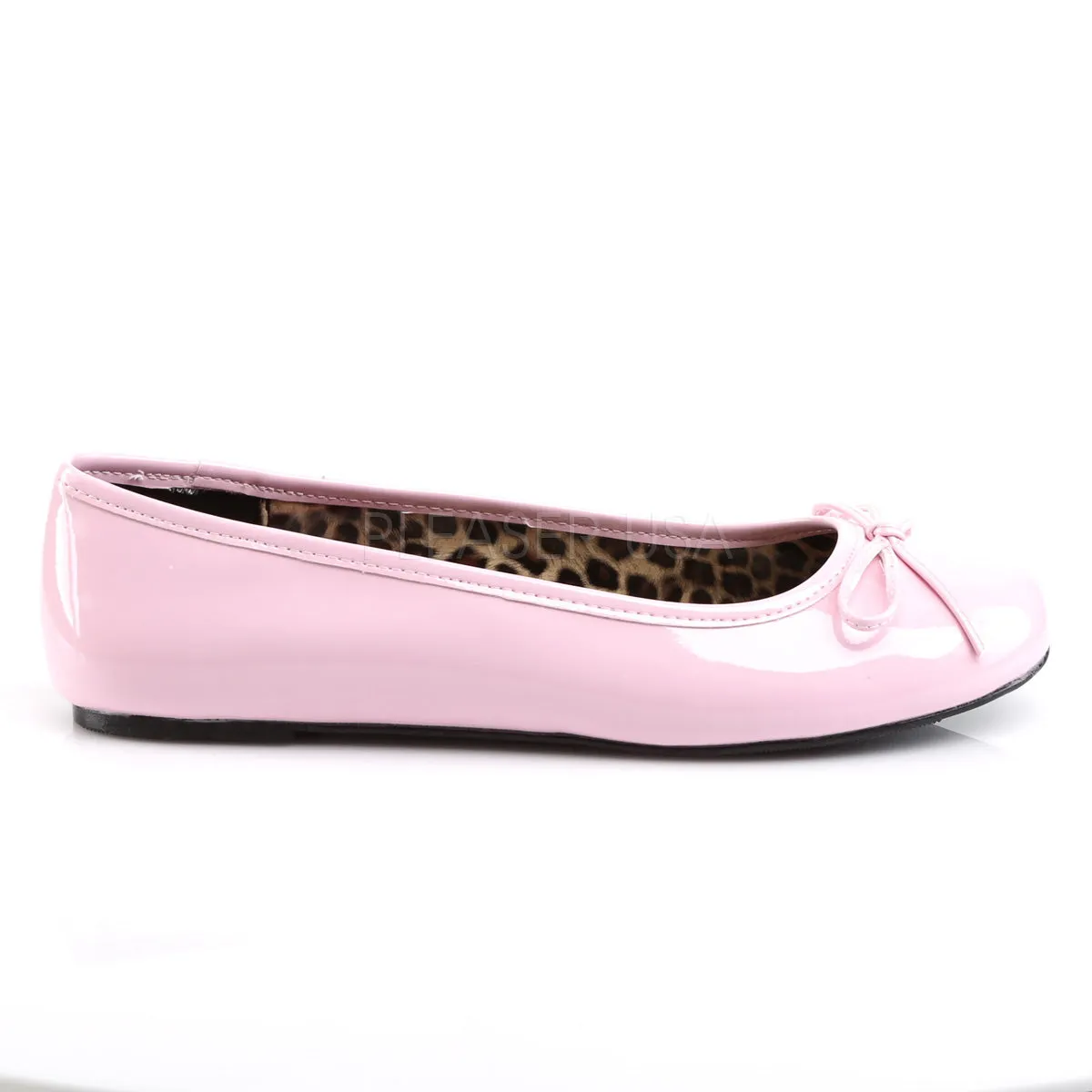 Anna Ballet Plus Size Flats Pink