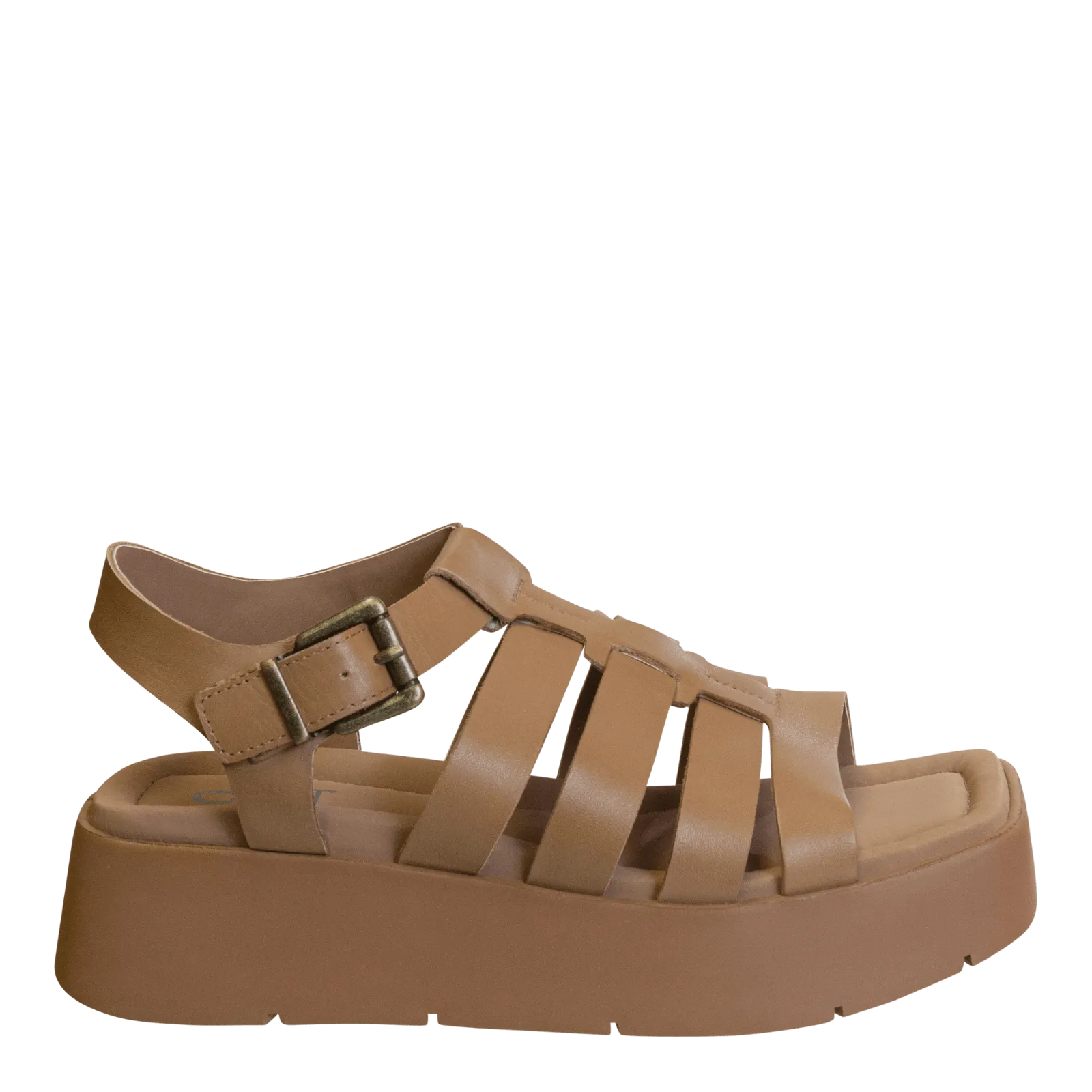 ARCHAIC in NUDE Platform Sandals