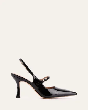 ARCHER HIGH HEELS BLACK PATENT