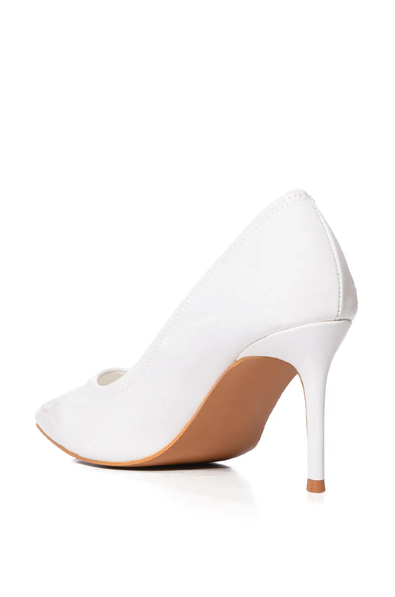 AZALEA WANG KAIYA WHITE PUMP