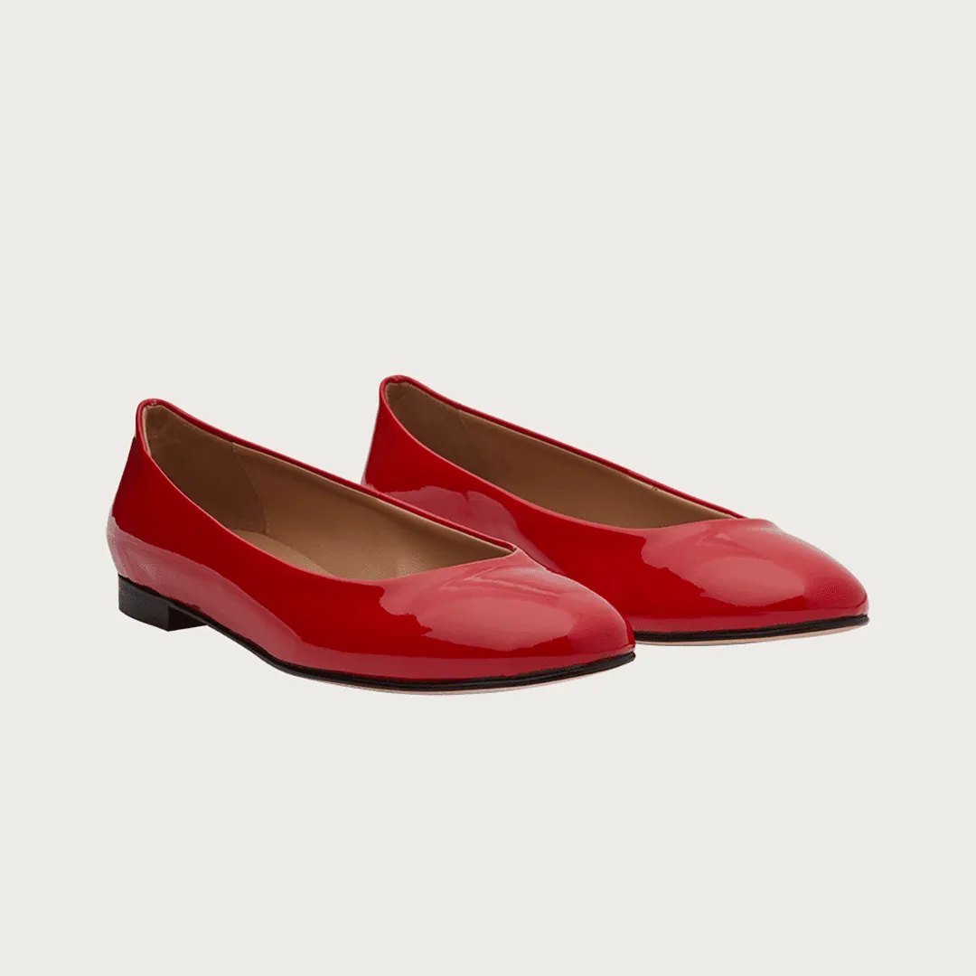 BABY RED PATENT