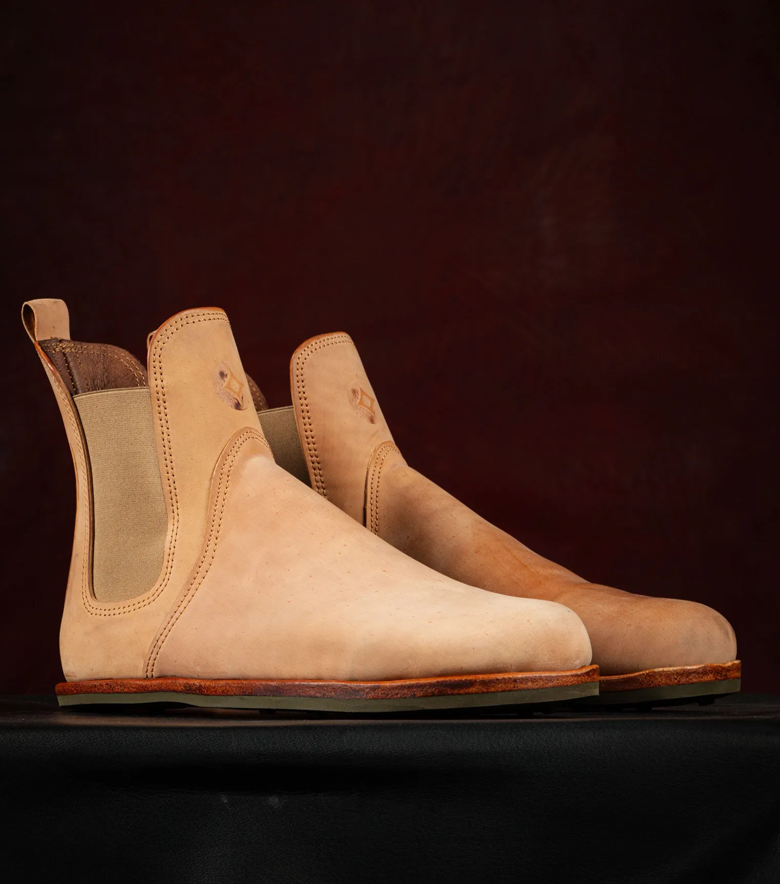 Barefoot Chelsea Boots - Shell Cordovan