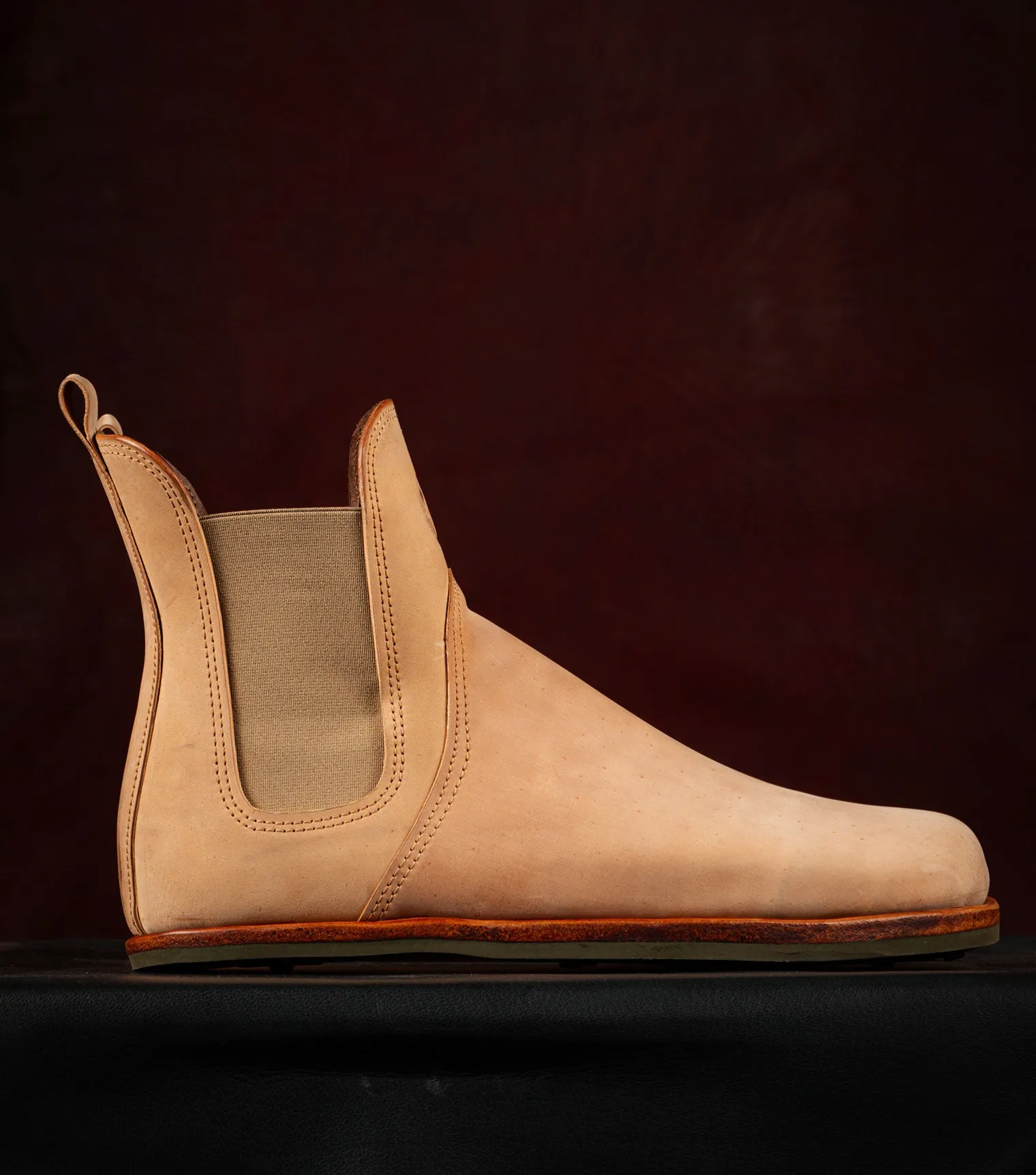 Barefoot Chelsea Boots - Shell Cordovan