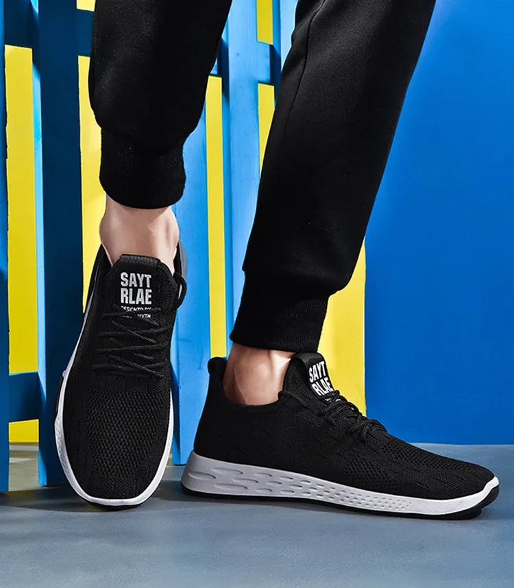 Black No-slip Sneakers Shoes