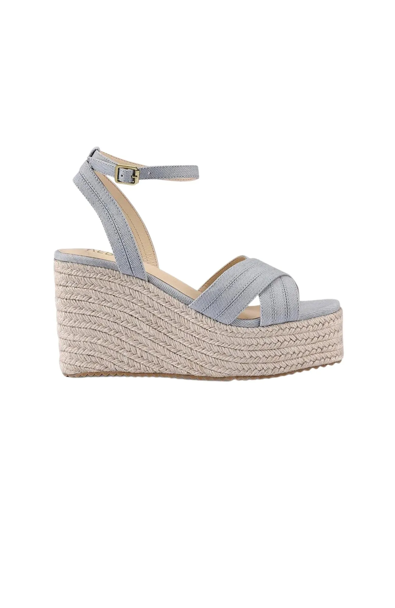 Callie Espadrille Wedges Denim