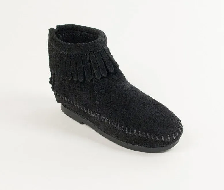 Children's Back Zipper Boot