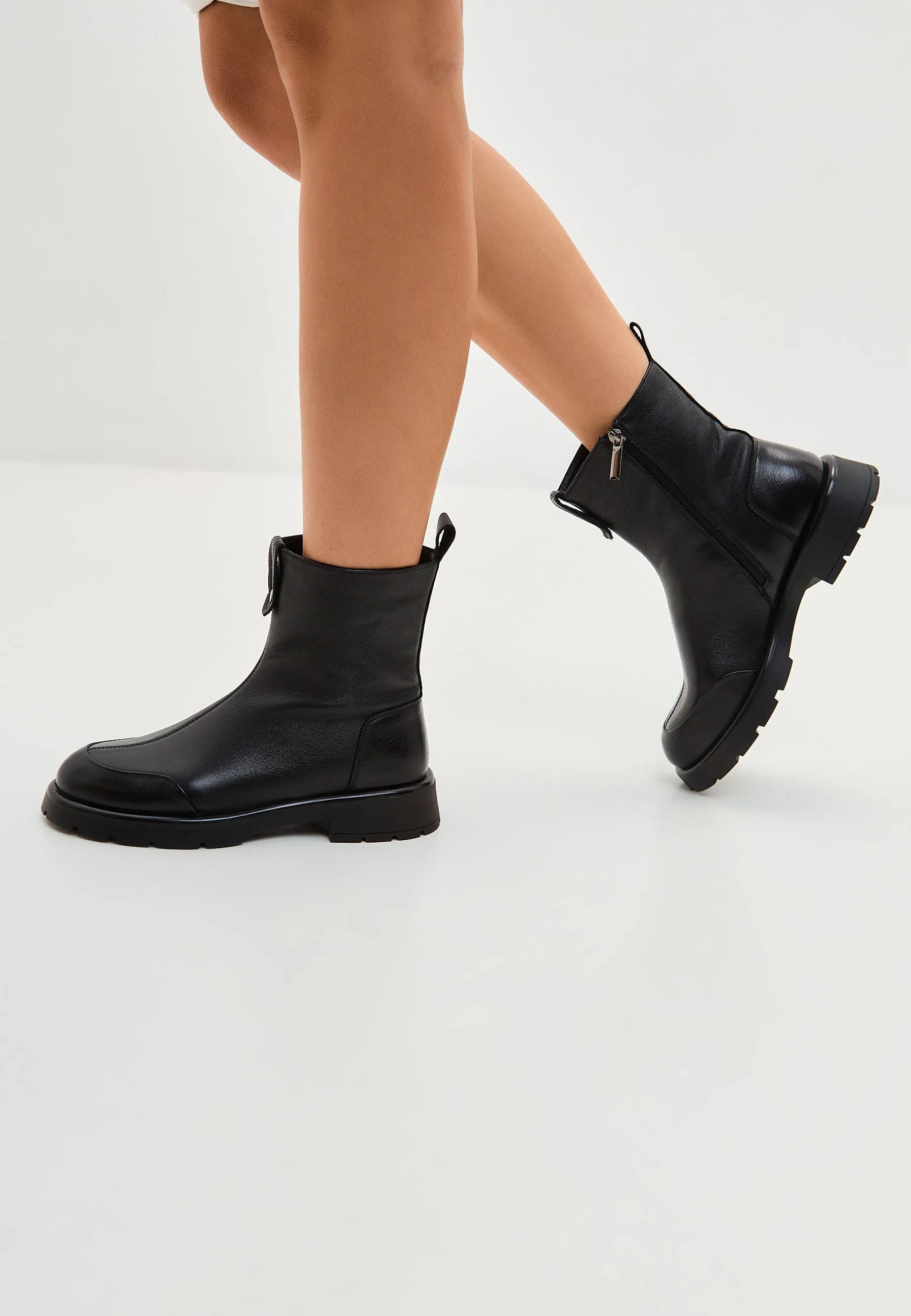 Chunky Ankle Boots Penelope - Black