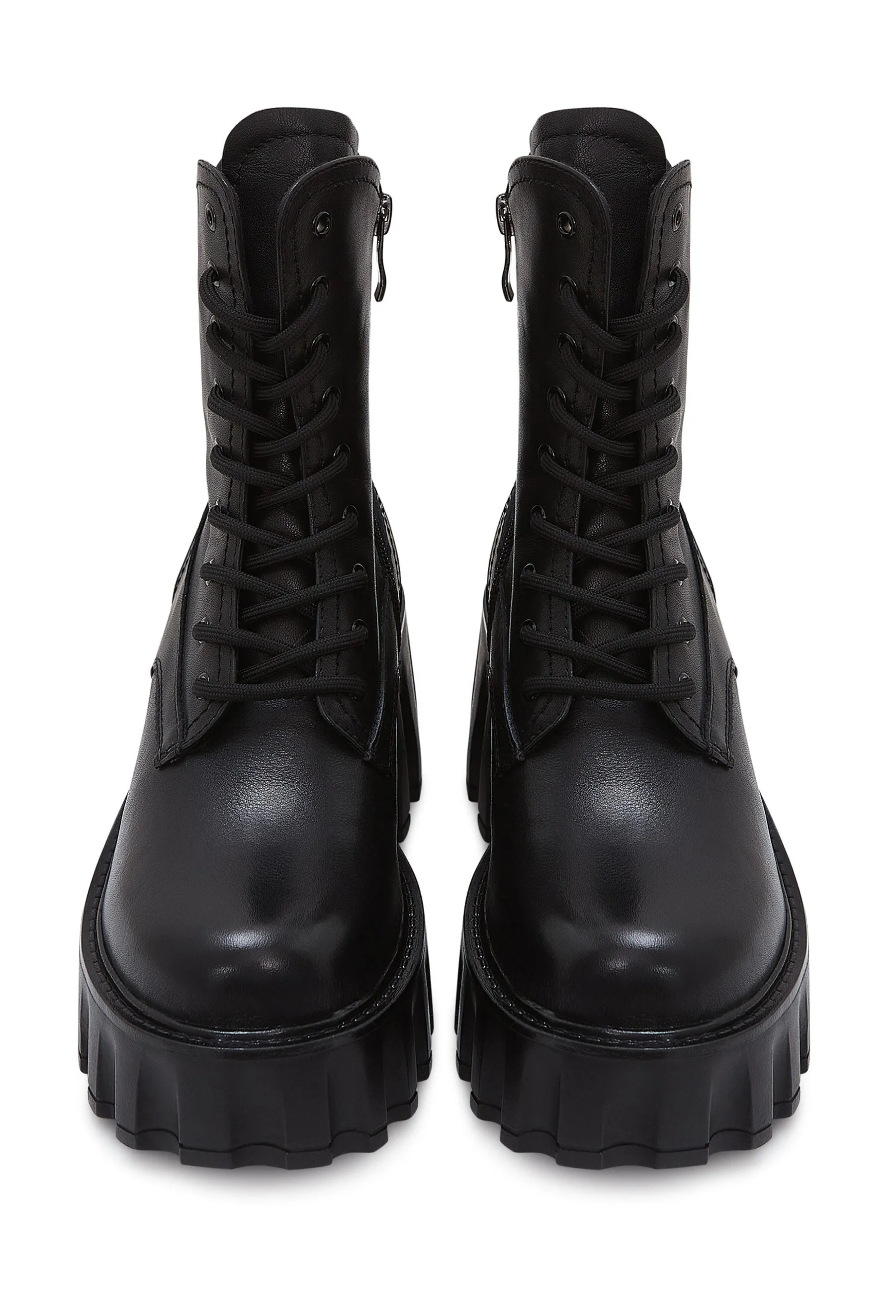 Combat Platform Boots Lais - Black