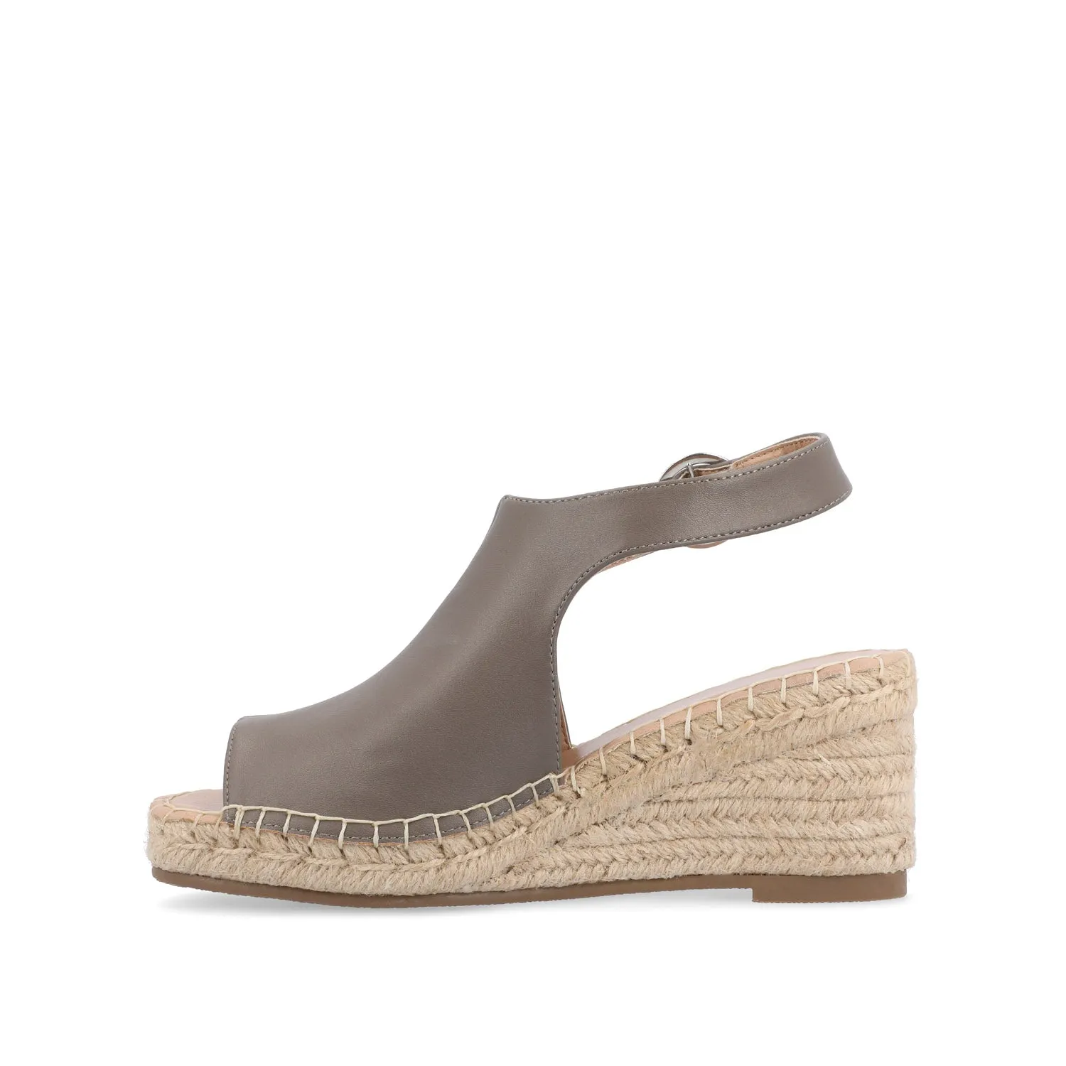 CREW ESPADRILLE WEDGE HEEL SANDALS IN WIDE