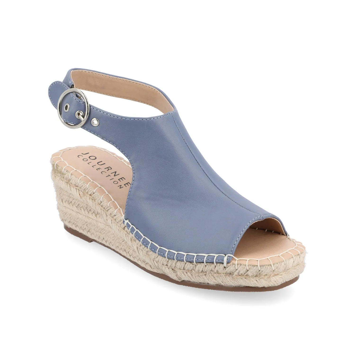 CREW ESPADRILLE WEDGE HEEL SANDALS IN WIDE