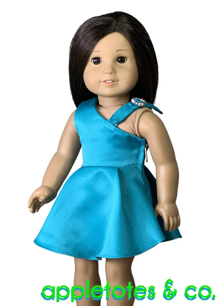 Cynthia Dress Sewing Pattern for 18 Inch Dolls