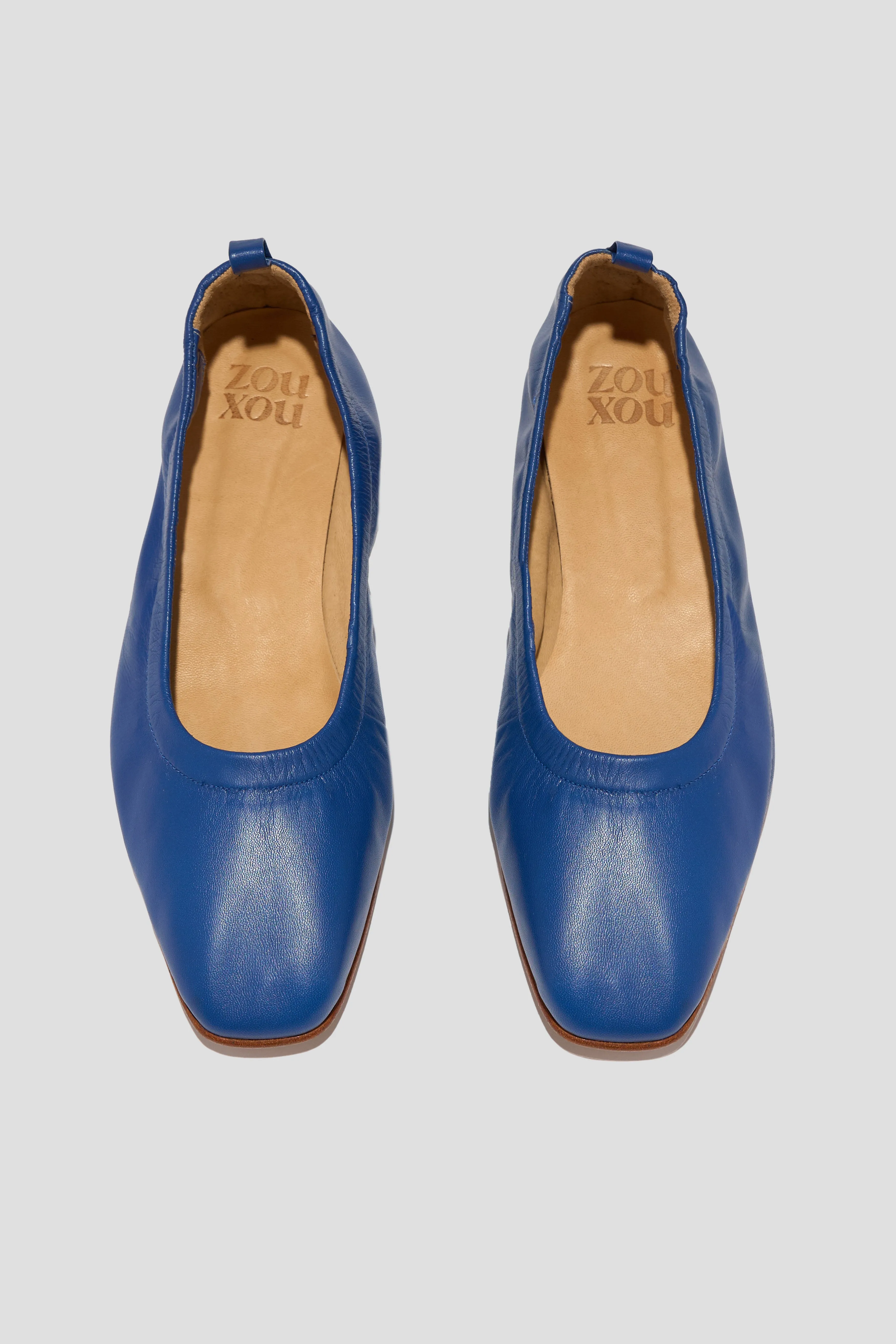 Daria Glove Flat in Cobalt