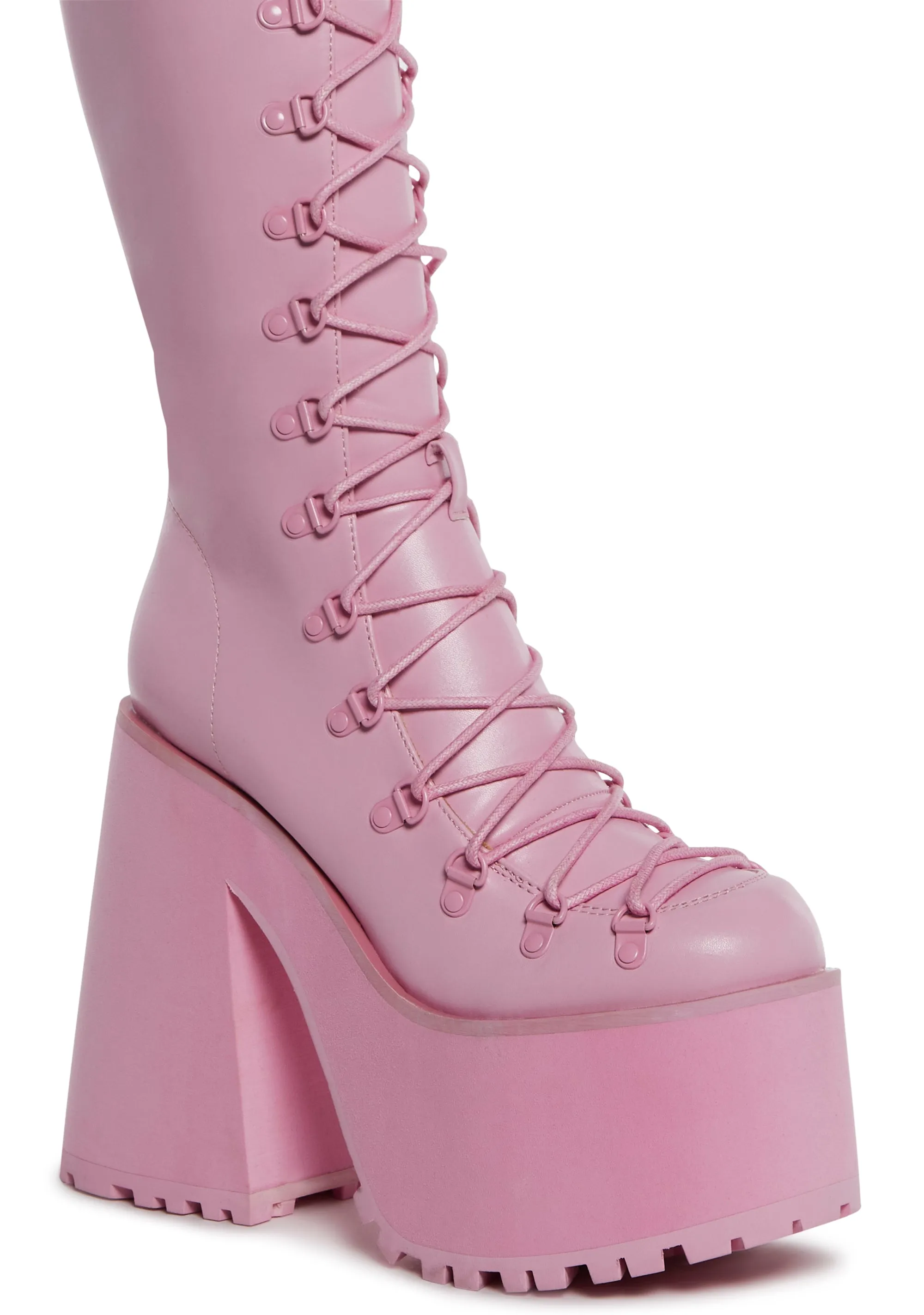 Dollish Delight Platform Boots