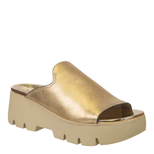 DRIFT in GOLD Platform Sandals