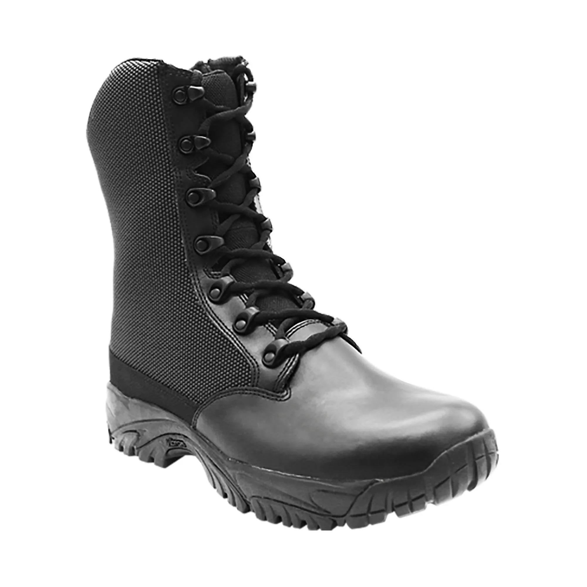 [Factory Outlet] ALTAI® 8" Black Waterproof Tactical Boots with Zipper (MFT100-Z)