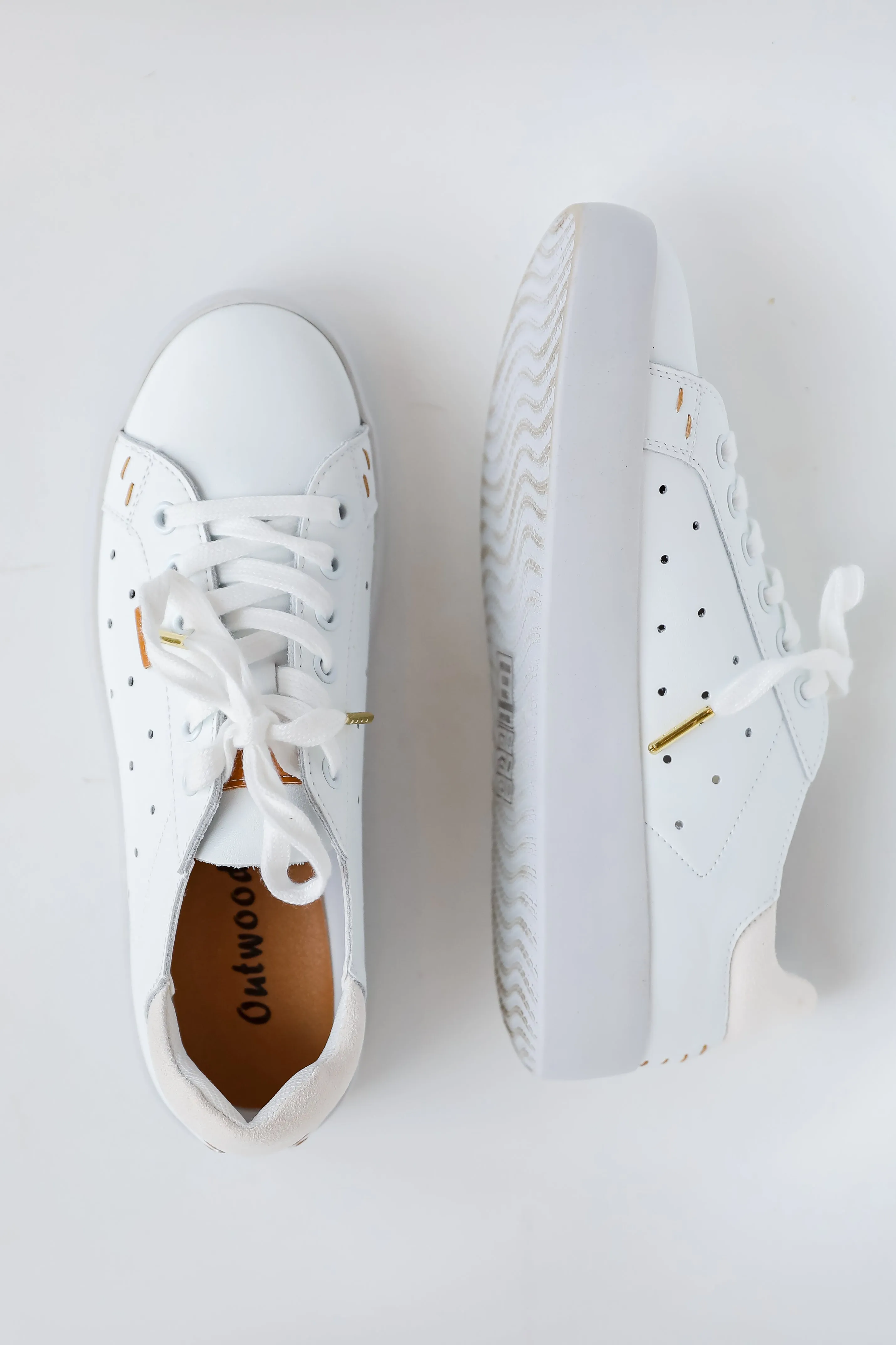 FINAL SALE - Walk With Confidence White Sneakers