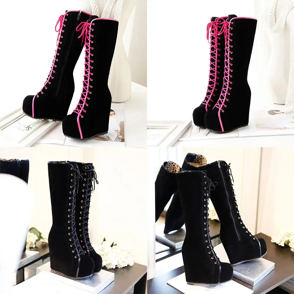 Funki Buys | Boots | Women's High Luxury Gothic Platform Boots