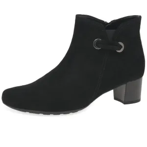 Gabor Keegan  52.827.47 Women's Ankle Boots - Black Suede