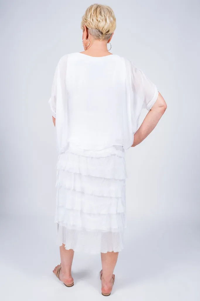 Gail Tiered Ruffle Dress (DQ206)