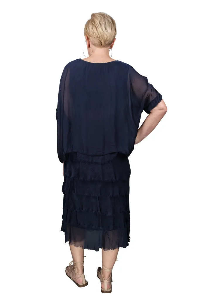 Gail Tiered Ruffle Dress (DQ206)