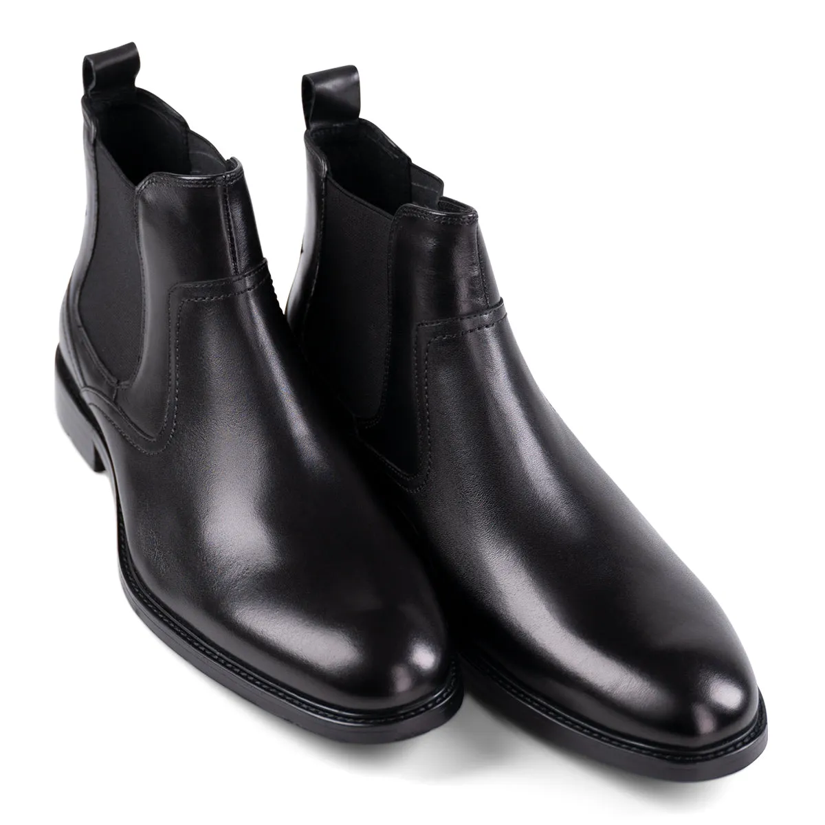 Garret Black Chelsea Boots