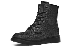 Ghost Mandala Combat Boots