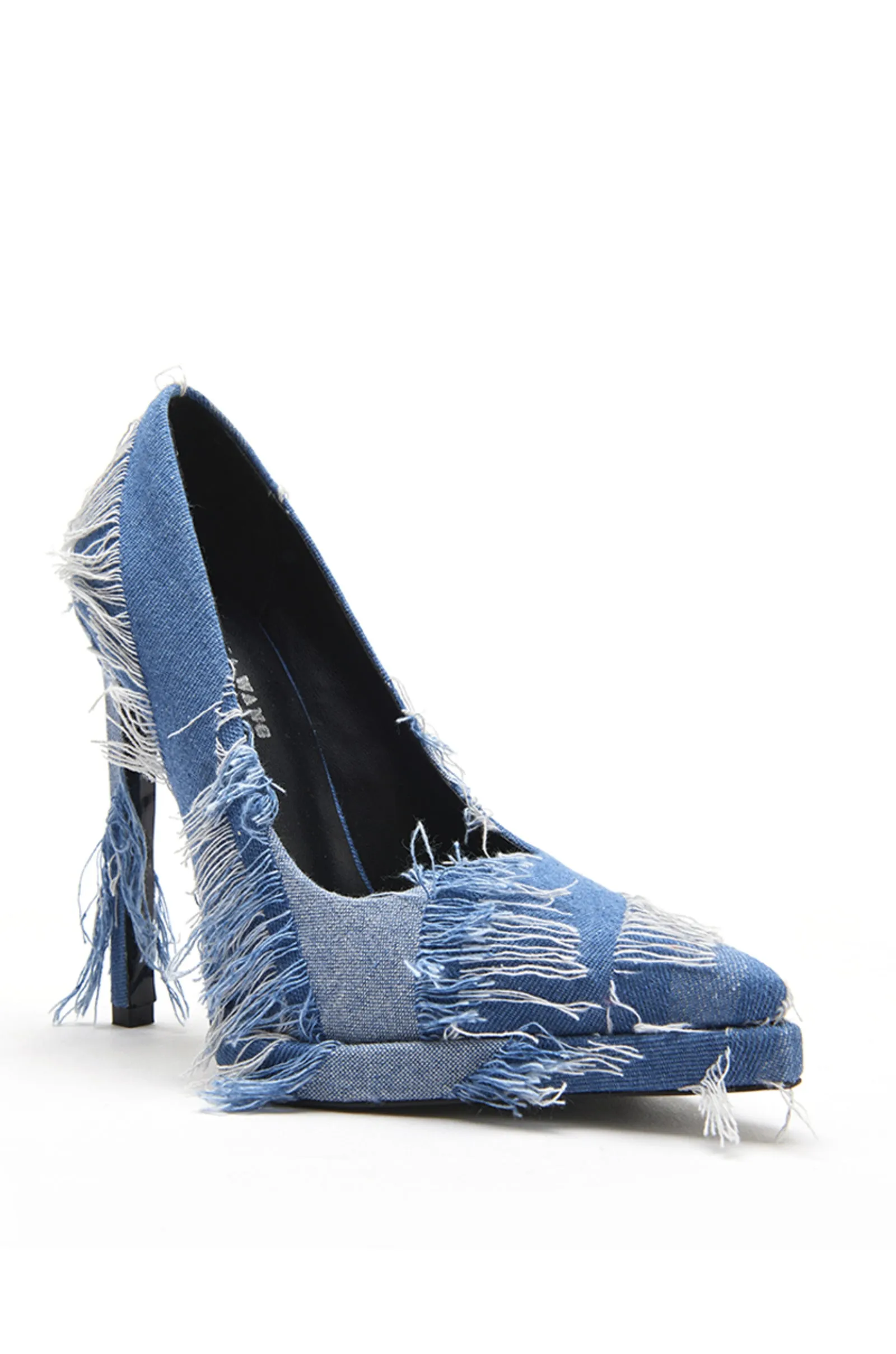 GIADA-DENIM PLATFORM STILETTO PUMP