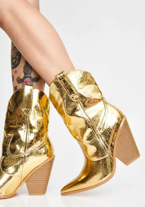 Gold Rush Cowboy Boots