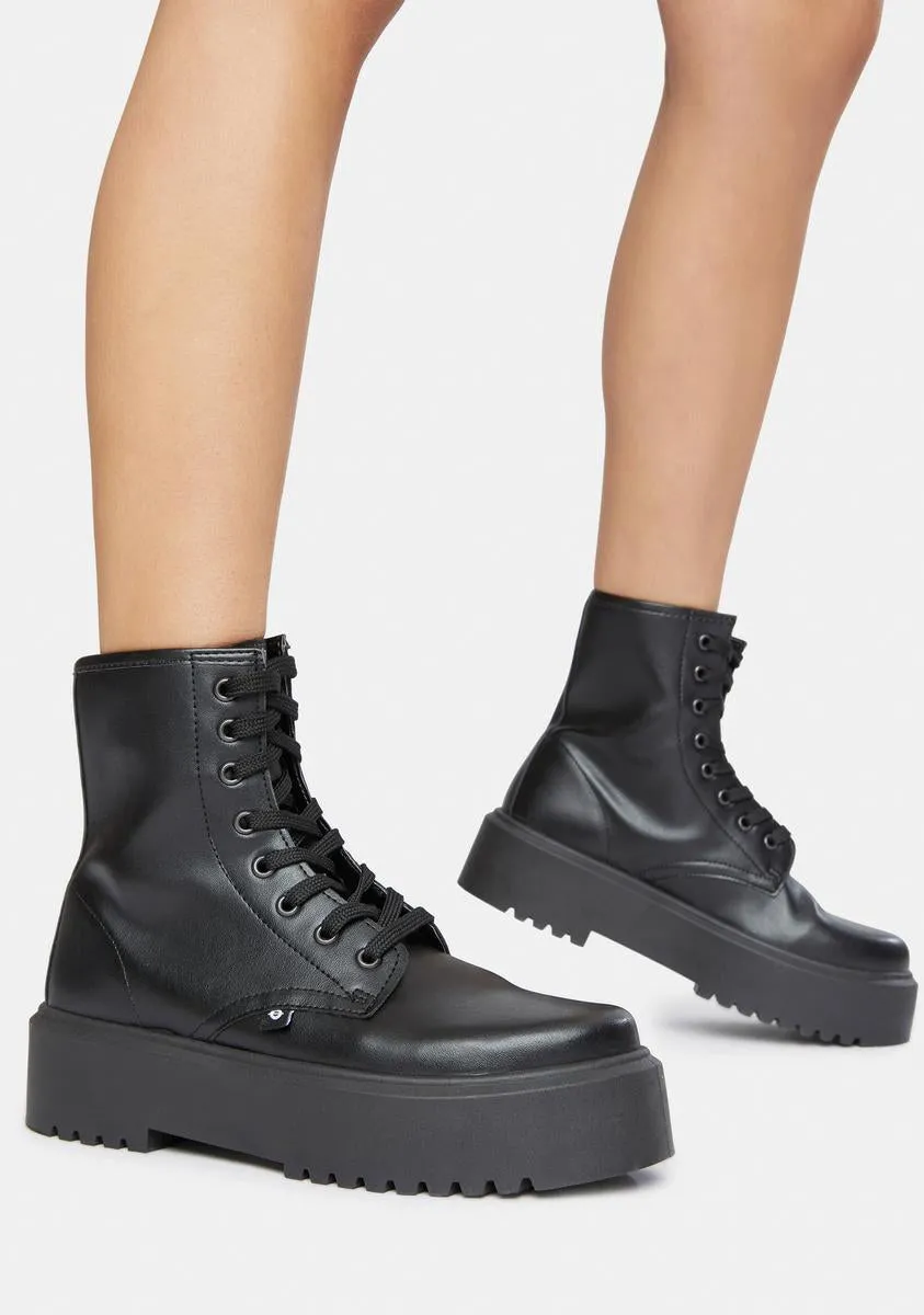 Katie Comfy Platform Boots