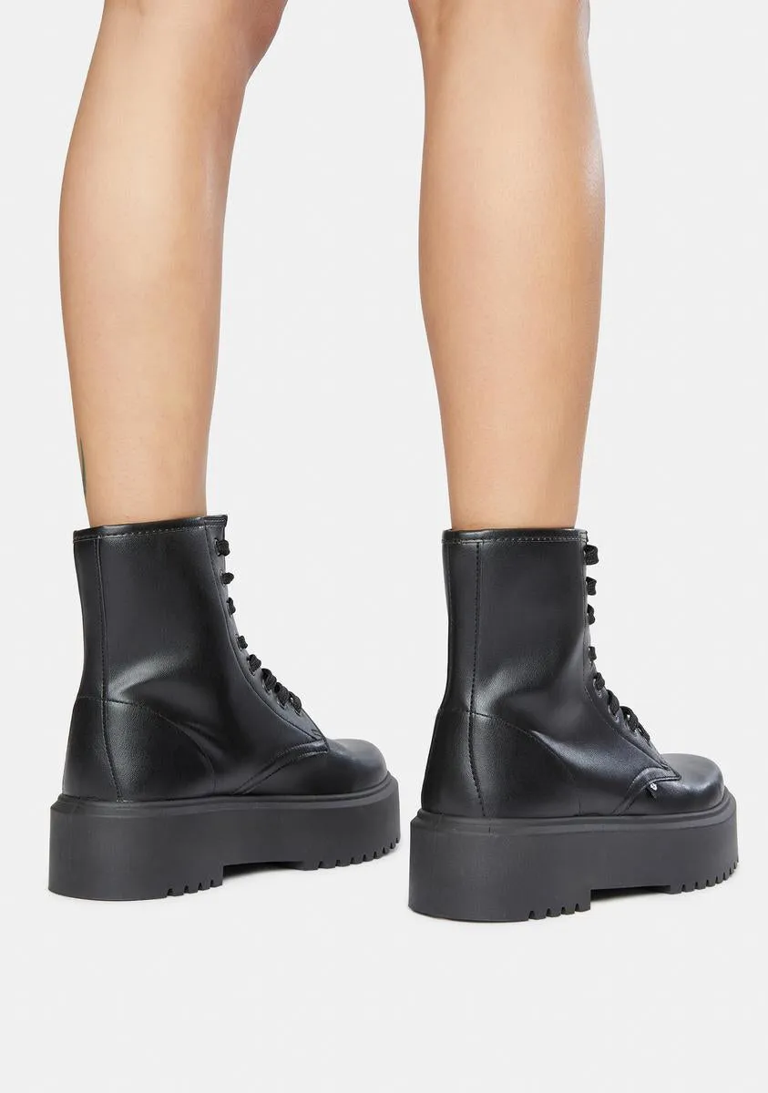 Katie Comfy Platform Boots