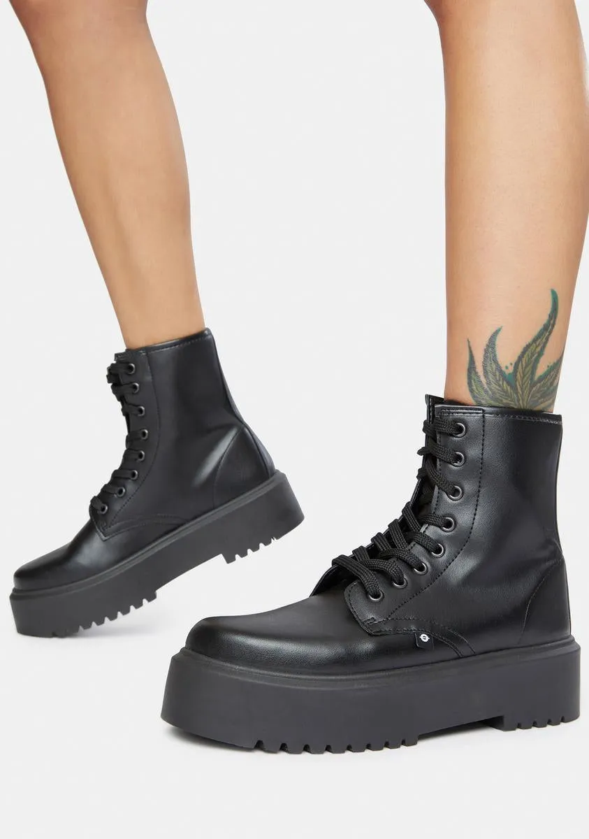 Katie Comfy Platform Boots