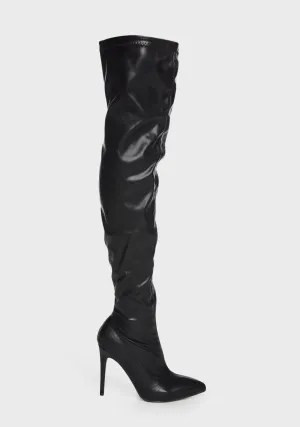 Lunar Common Ground Thigh High Boots