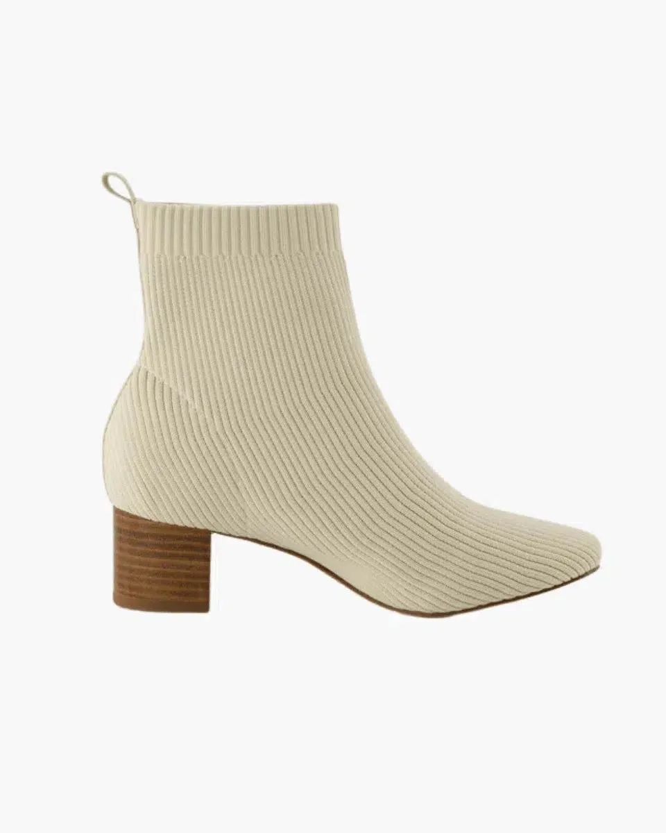 Milana – Soft knit upper – Knitted ankle boots