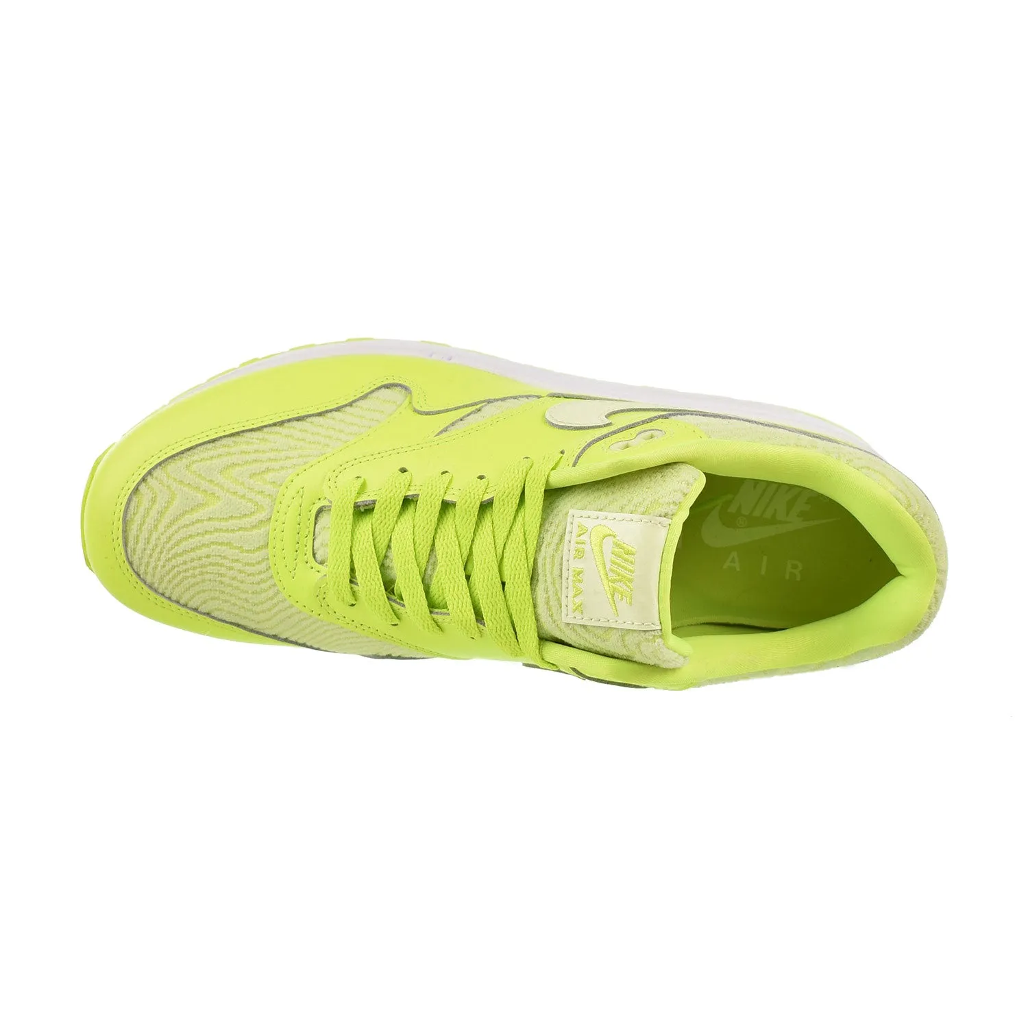 Nike Air Max 1 PRM Volt Men's Shoes Volt-Barely Volt-White