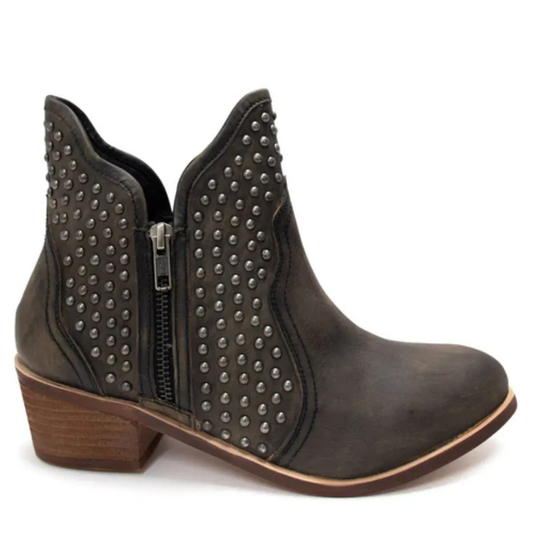 Online Exclusive | Nailed it Stud Ankle Boot in Black