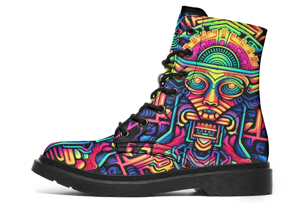 Sour Candy Combat Boots