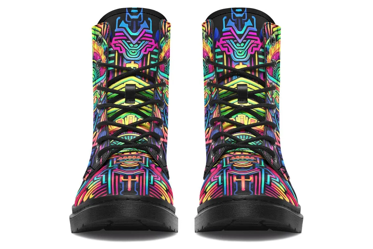 Sour Candy Combat Boots