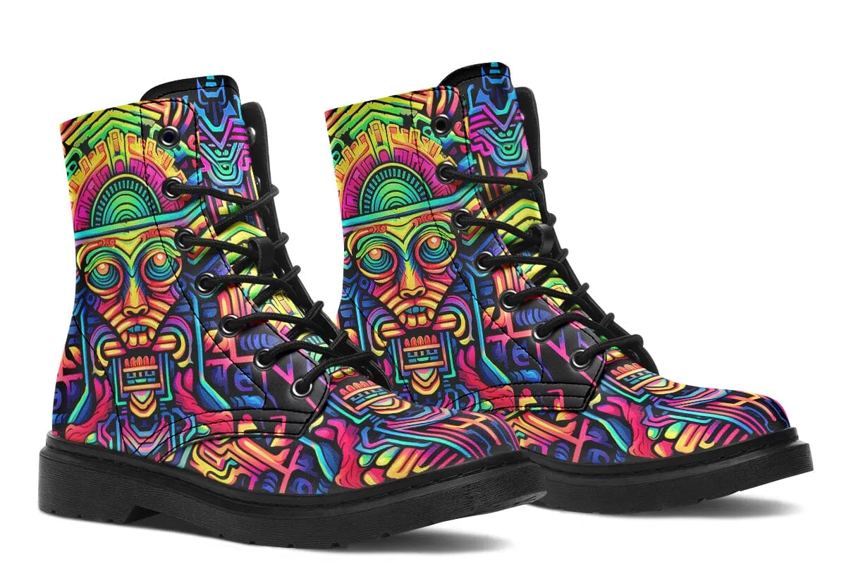 Sour Candy Combat Boots