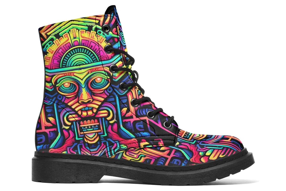 Sour Candy Combat Boots