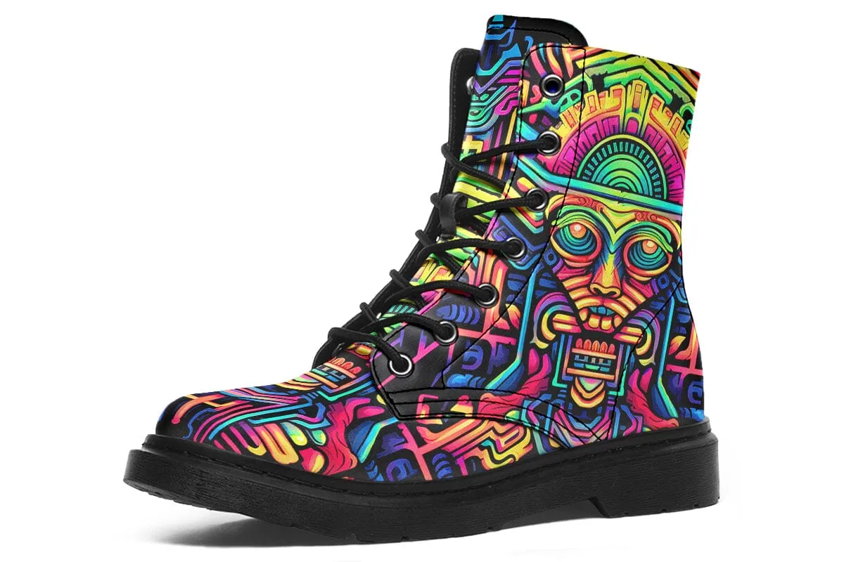 Sour Candy Combat Boots