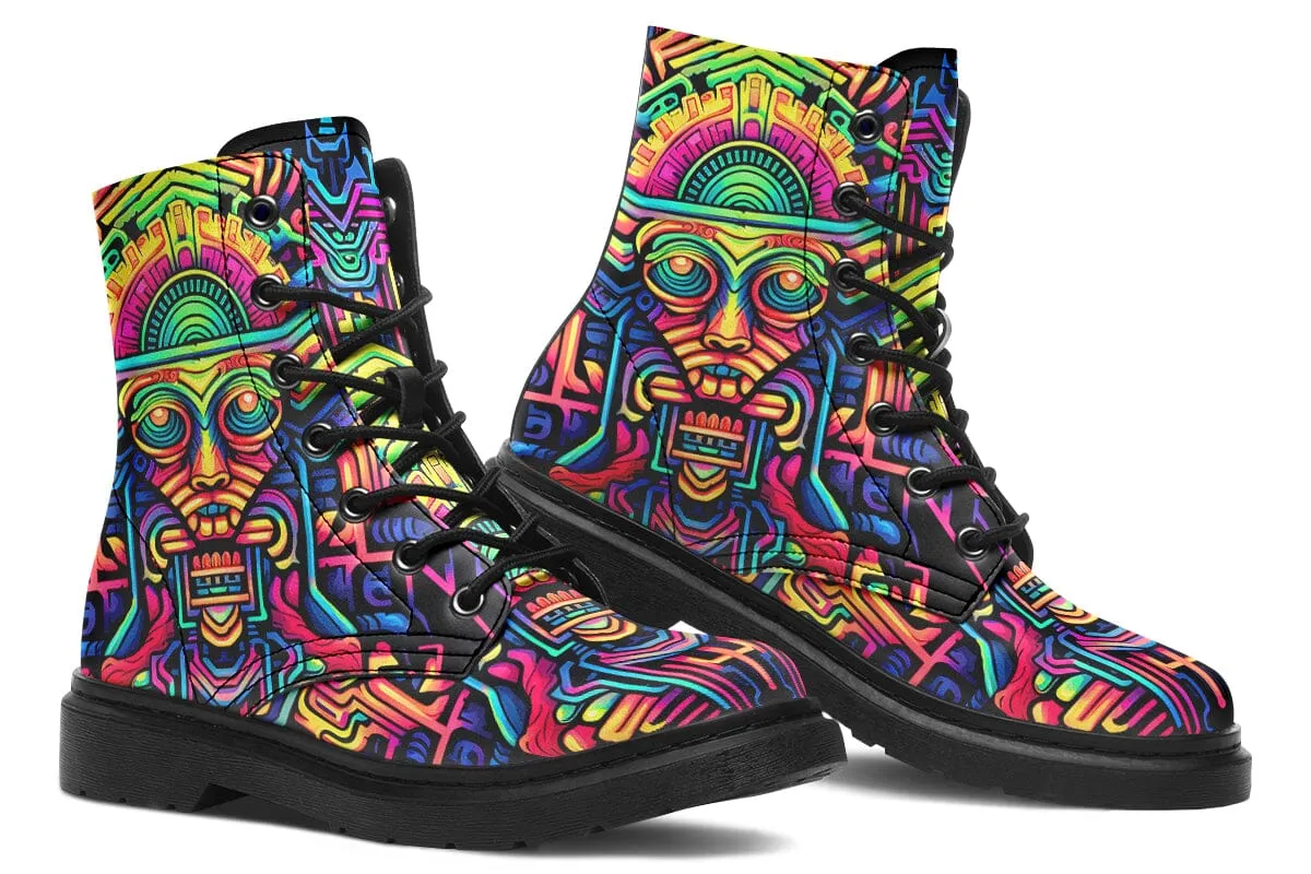 Sour Candy Combat Boots