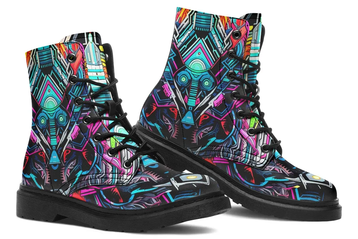 Space Symmetry Combat Boots