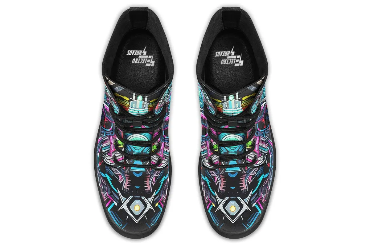 Space Symmetry Combat Boots