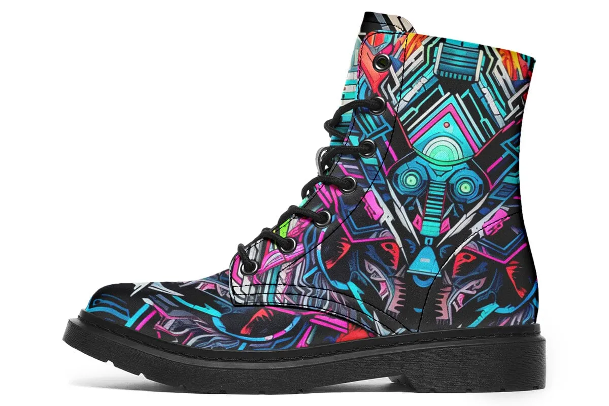 Space Symmetry Combat Boots