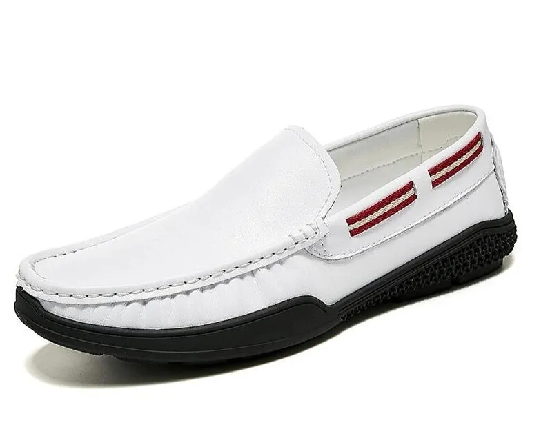 Summer Casual Boat Shoes Men Soft Leather Driving Men Footwear