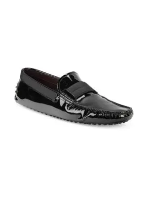 Tod's
 Patent Leather Driving Loafers