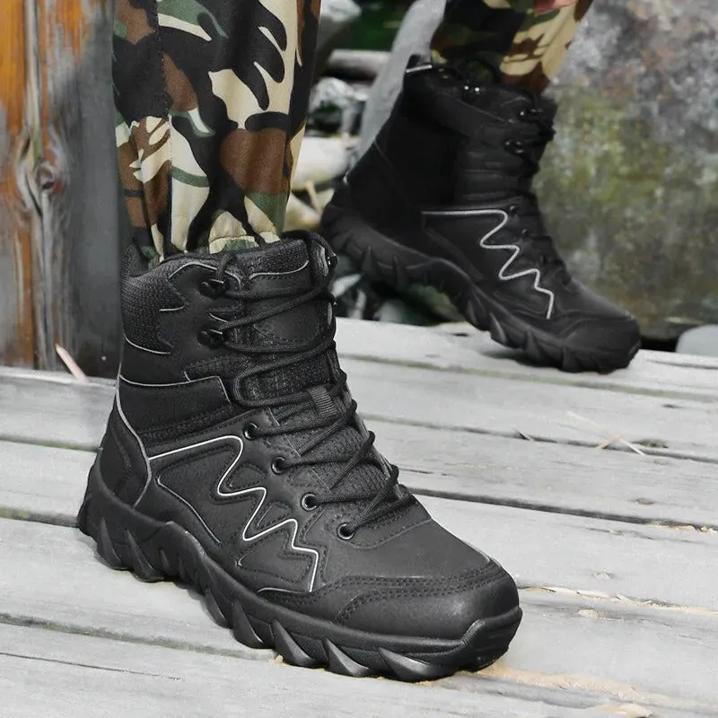 Top Quality Mil-Com Tactical Side Zip Actual Combat Boots | 705