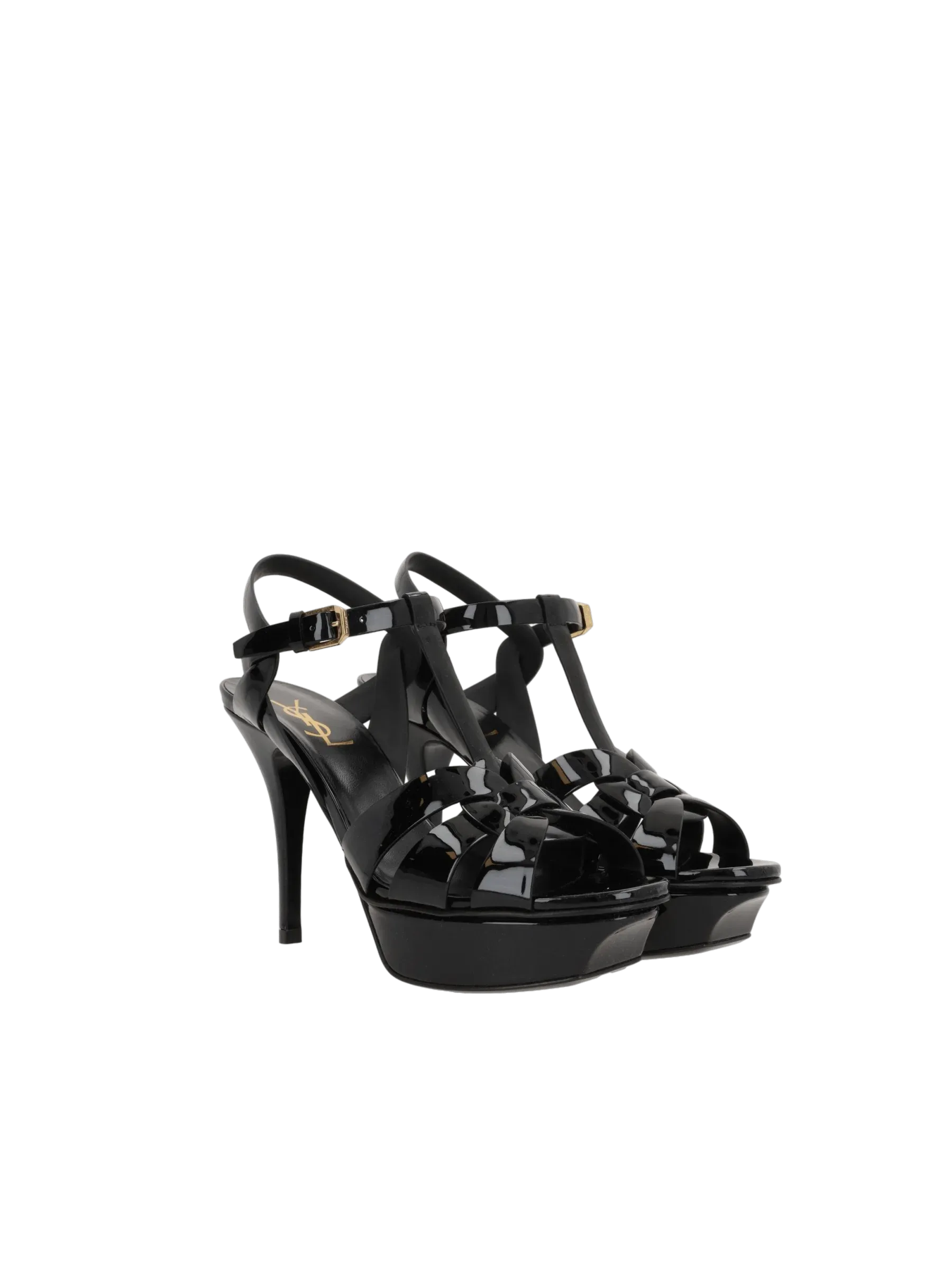 Tribute Patent Platform Sandals